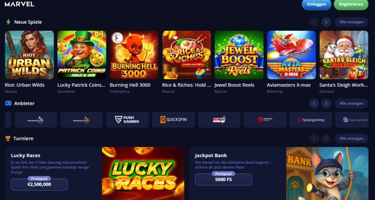 Marvel Casino: Superhelden-Slots & 15 € gratis Bonus image 1