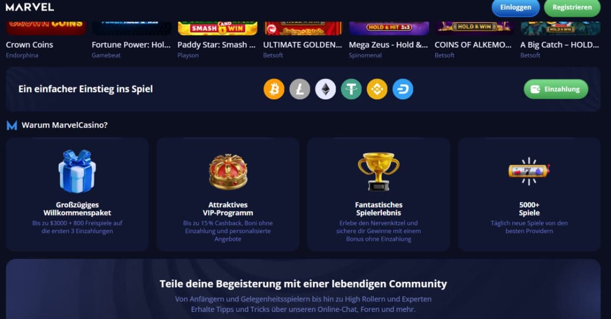 Marvel Casino: Superhelden-Slots & 15 € gratis Bonus image 3